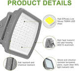 100W LED Explosion-Proof Floodlight, Hazardous Location Flood Lights,100-277V,5000K - LEDLIGHTING WHOLESALE