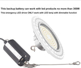 40W Emergency Backup Battery, EM 90 Minutes Emergency Backup Driver, Output 170V DC, Input 100-347V AC - LEDLIGHTING WHOLESALE