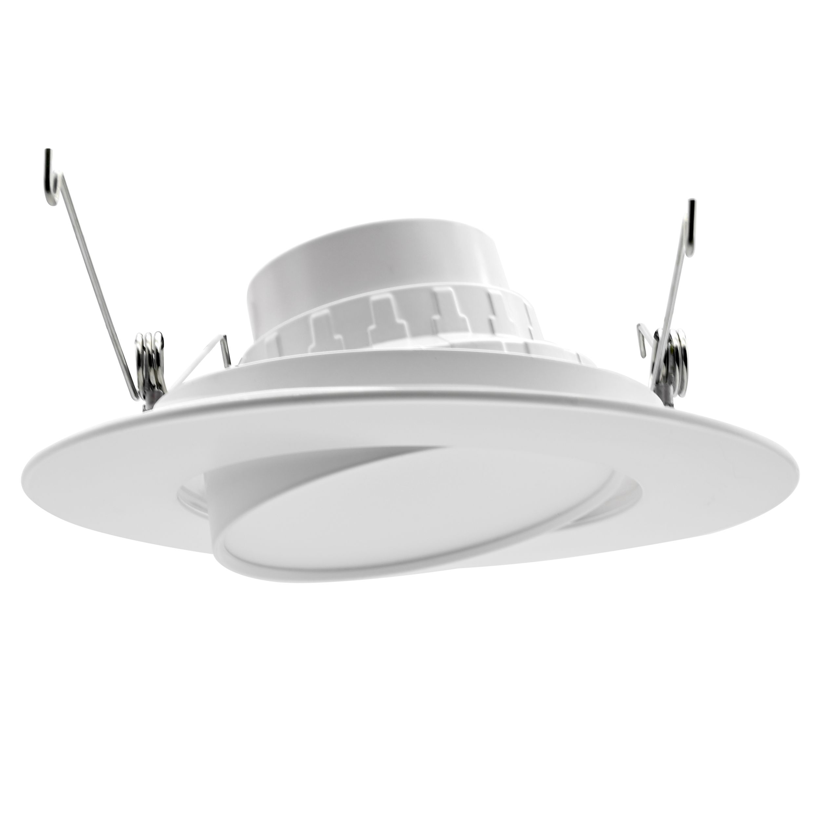 24 Pack-6 Inch Gimbal LED Recessed Downlight-Retrofit Lighting-1200 Lumens-2700K/3000K/3500K/4000K/5000K Selectable