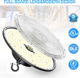 150W LED High Bay Light With Remote Dimming, 22,500LM 5000K  100-277V,UL&DLC Listed