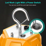 100W Temporary Work Light,15000LM 5000K Daylight