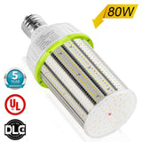 80W LED Corn Cob Light, 5000K Daylight 12000 Lumen, E39 Mogul Base Bulb