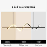 Customization Modern Office Commercial Suspended Led Pendant Lights - LEDLIGHTING WHOLESALE