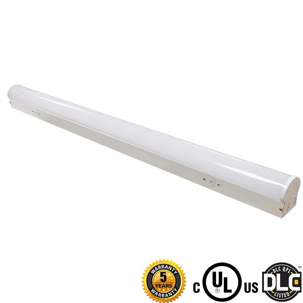 4 Pack-4ft Linkable LED Linear Strip Light-40W 5200LM- DLC UL Certified 5 Years Waranty