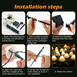 30 PCS Mushroom Solar Powered String Light-Waterproof