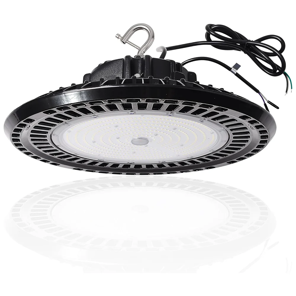 200W 480V LED UFO High Bay Light-CCT 5000K-AC 277V~480V-32.000 Lumens-5 Years warranty-ETL+DLC 5.1