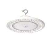 150W UFO LED High Bay Light, 5000K, 1-10V Dimmable, AC100-277V, With Hook 5' Cable,(UL+ DLC)