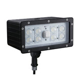 LED Flood Light Outdoor-45W 5940LM-Adjustable Knuckle Mount-5000K-ETL DLC Listed