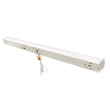 4-Pack 40W 4 Foot LED Linear Shop Light - 5200 Lumens, 150W Equivalent, 5000K, UL & DLC Certified
