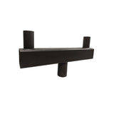 180 Degree Low Profile Bullhom With 2 Tenons Adaptor For 2 Lights