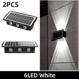 Solar Wall Light- LED Outdoor External Sconce- IP65 Waterproof - LEDLIGHTING WHOLESALE