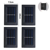 Solar LED Outdoor Lighting-Super Bright Waterproof Wall Lamp - LEDLIGHTING WHOLESALE