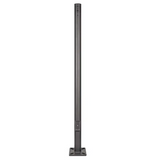 3 inch 15 Foot Steel Round Light Pole-Black housing | 11 Gauge - LEDLIGHTING WHOLESALE