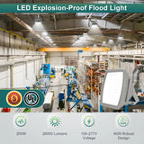 200W Led Explosion Proof Light for Class 1 Division 2-Hazardous Location Lighting-26000 Lumens-500W MH Equivalent-5000K