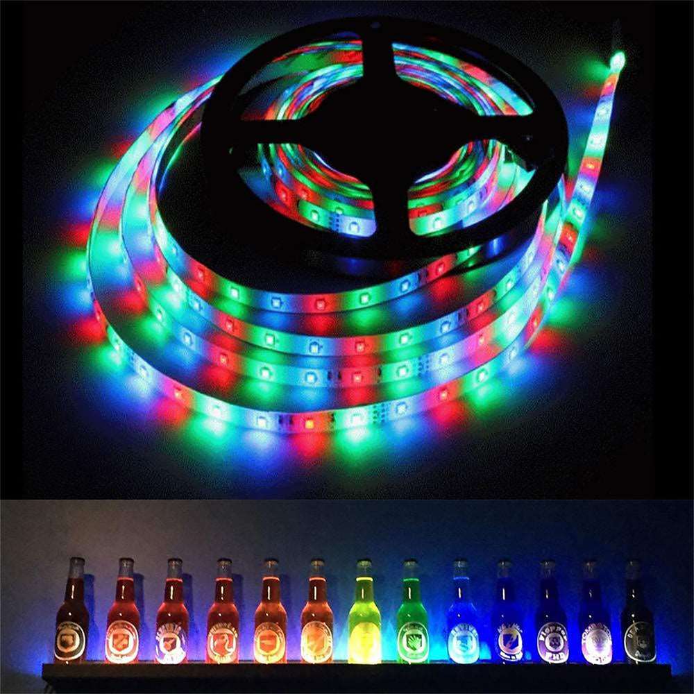 3M 5M 10M 3528 SMD RGB LED Strip Light Non-waterproof String Tape Kit 44 Key IR Remote Control