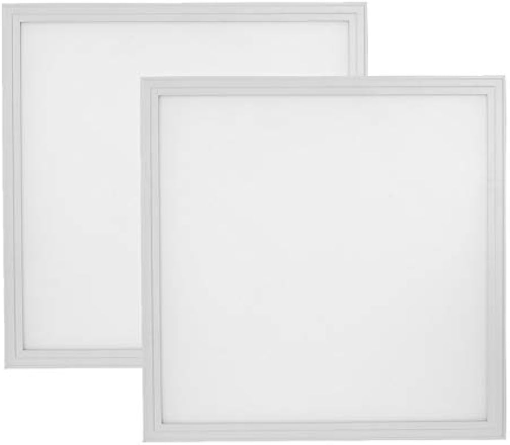 2-Pack,2x2FT LED Flat Panel Light 36W  5000K,UL DLC Listed, 5 Years Warranty - LEDLIGHTING WHOLESALE