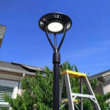 80W/100W/120W/150W Wattage Selectable LED Post Top Light-CCT 3000K/4000K/5000K Selectable-Outdoor Waterproof-5 Years warranty-Compatible Photocell