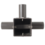 Tenon Top 90 Triple Adapter with 3 arm adapters for 4 Inch Square Poles