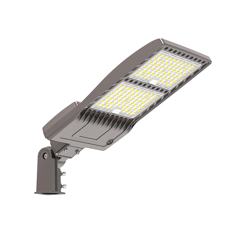 400W LED Parking Lot Light 56,000LM Outdoor Street Area Lighting with Slipfitter Mount,100-277V 5000K, UL DLC Listed - LEDLIGHTING WHOLESALE