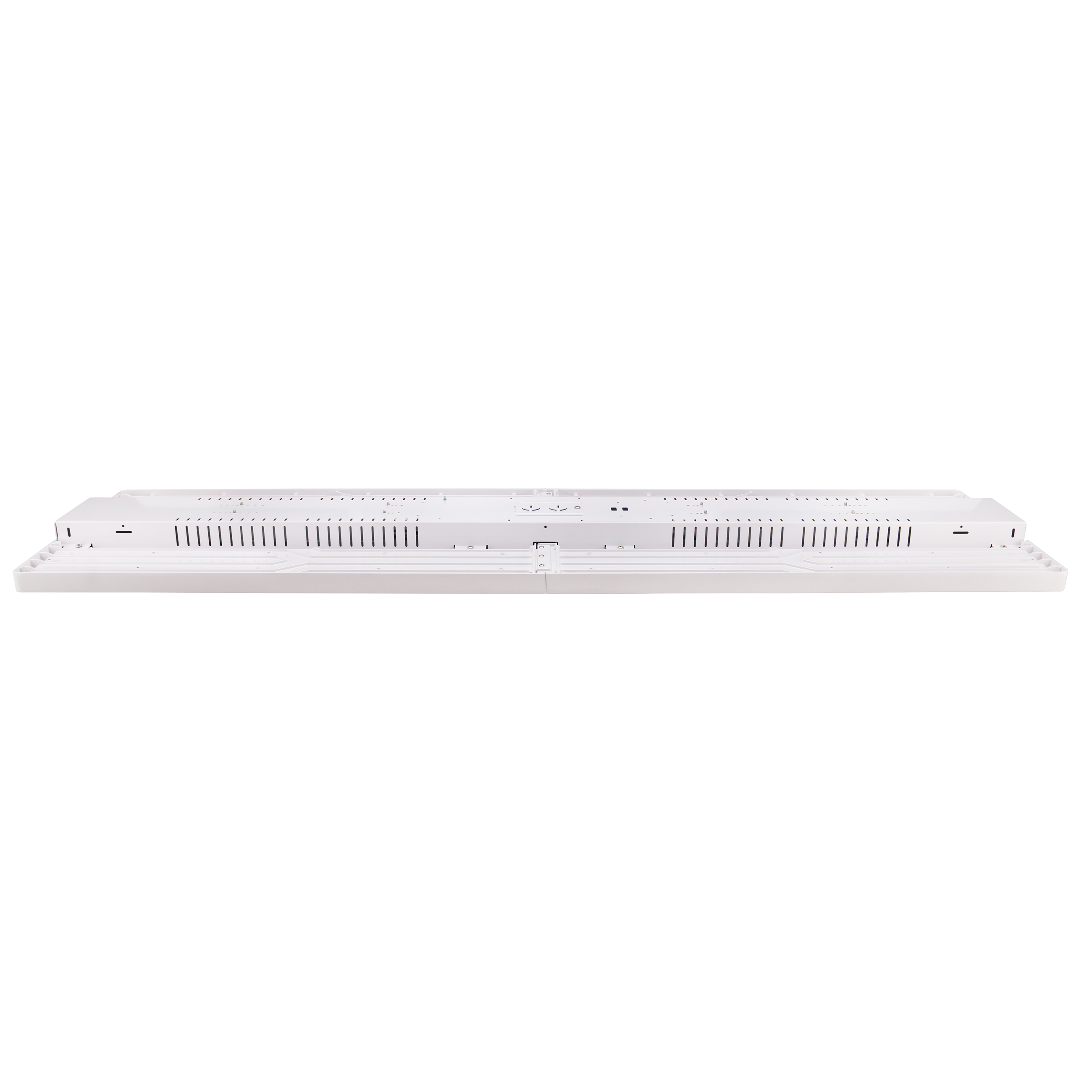 4FT LED Linear High Bay Light-400/380/360W Wattage Selectable-CCT 5000K-Sensor Ready-Up to 58.000 Lumens Output-UL+DLC 5.1 Certified