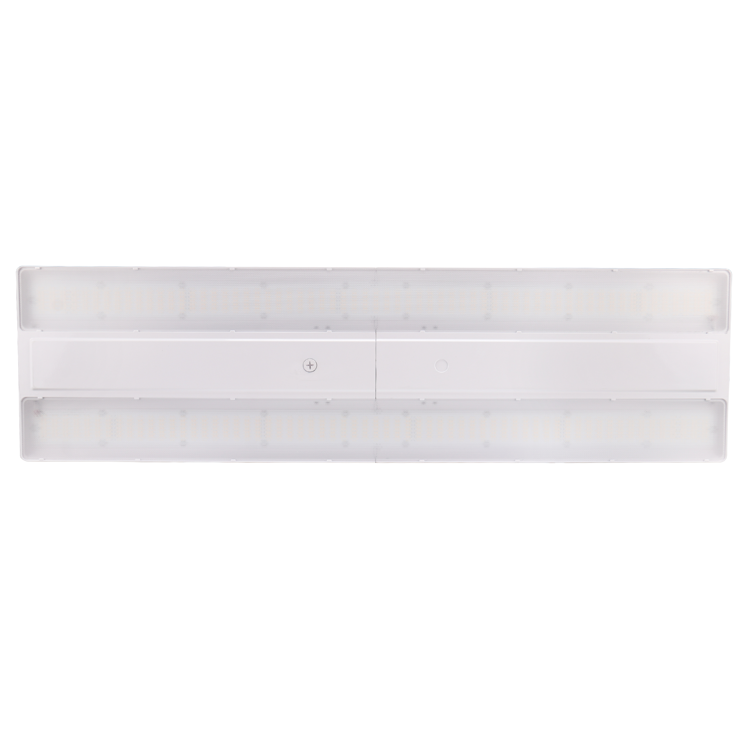 4FT LED Linear High Bay Light-400/380/360W Wattage Selectable-CCT 5000K-Sensor Ready-Up to 58.000 Lumens Output-UL+DLC 5.1 Certified