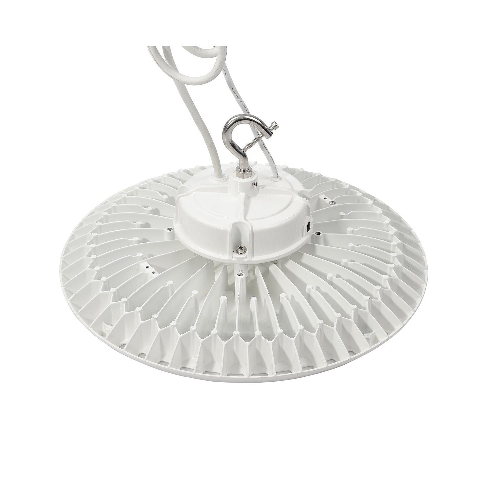 White Housing LED UFO High bay 150W 200W 240W-CCT 5000K- LED Warehouse Lighting-160LM/W-DLC 5 Years warranty