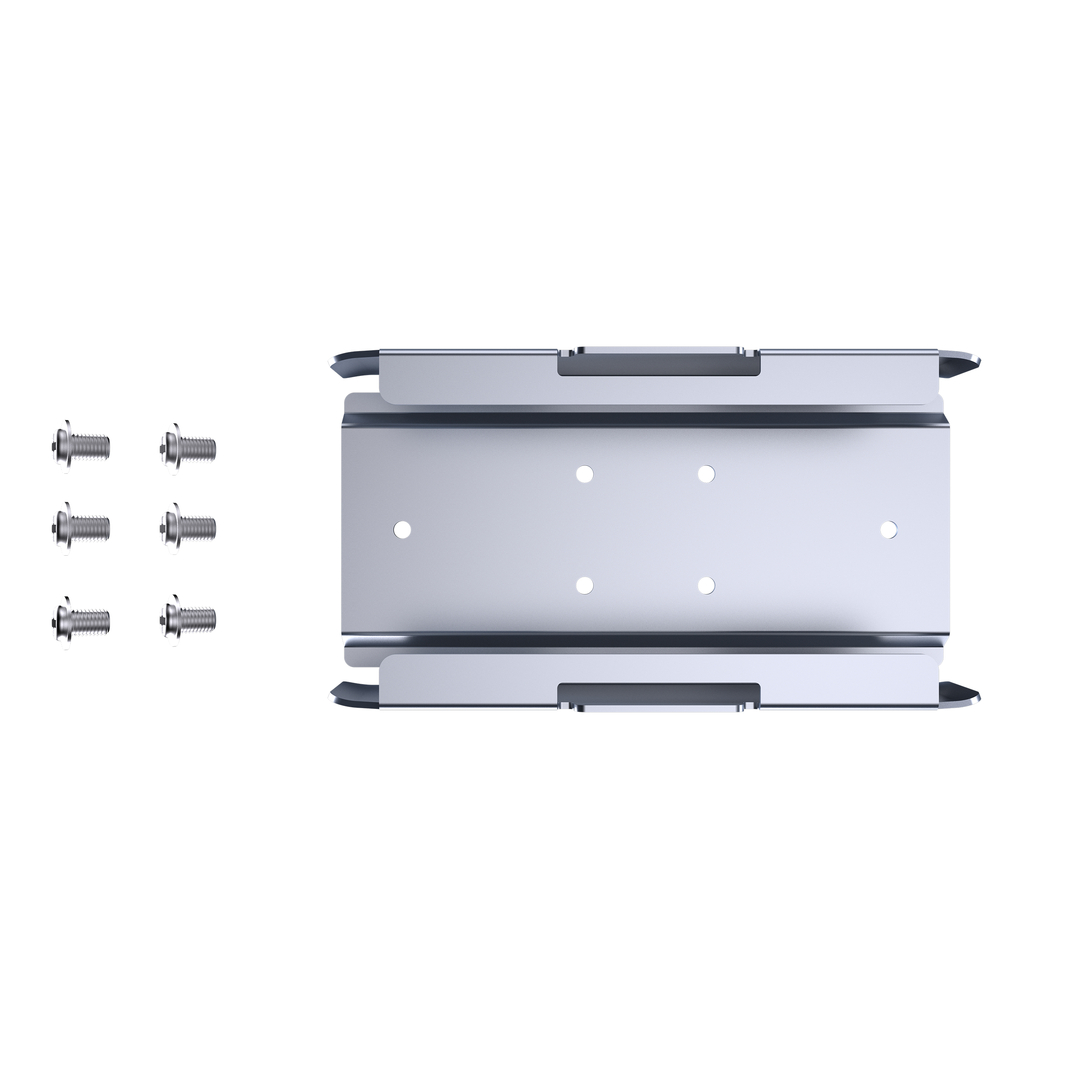 4 Pack-4 ft 50W Linkable Architectural LED Linear Strip Light-Down Light-Color 3500K/4000K/5000K Selectable-5.750 Lumens-Black Color-0~10V Dimming
