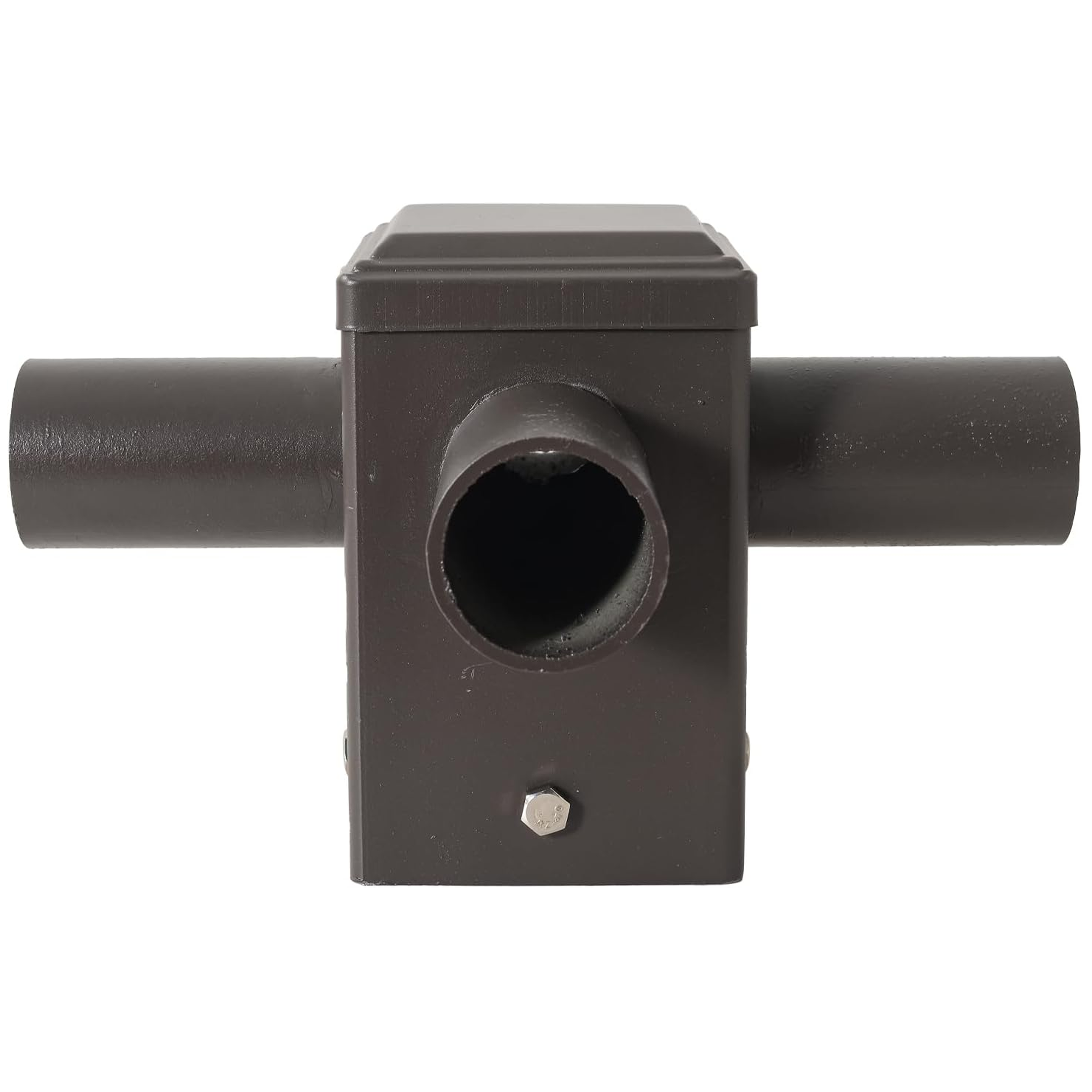 Quadruple 90° Tenon Adapter with 4 Horizontal Tenons For 4inch square light poles