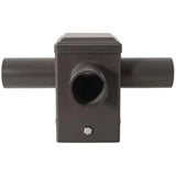 Quadruple 90° Tenon Adapter with 4 Horizontal Tenons For 4inch square light poles