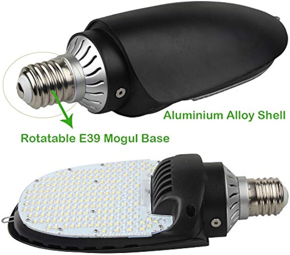 115W LED Shoebox Corn Retrofit Lamps - 16100 LM - 5000K Daylight - Rotatable E39 Mogul Base - LEDLIGHTING WHOLESALE