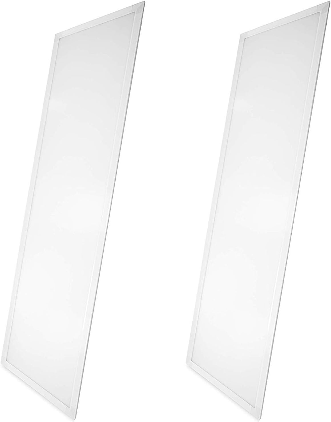 2-Pack,2x4 FT LED Panel Light 48W 6,240Lm 4000K, AC110-277V, UL DLC Listed - LEDLIGHTING WHOLESALE