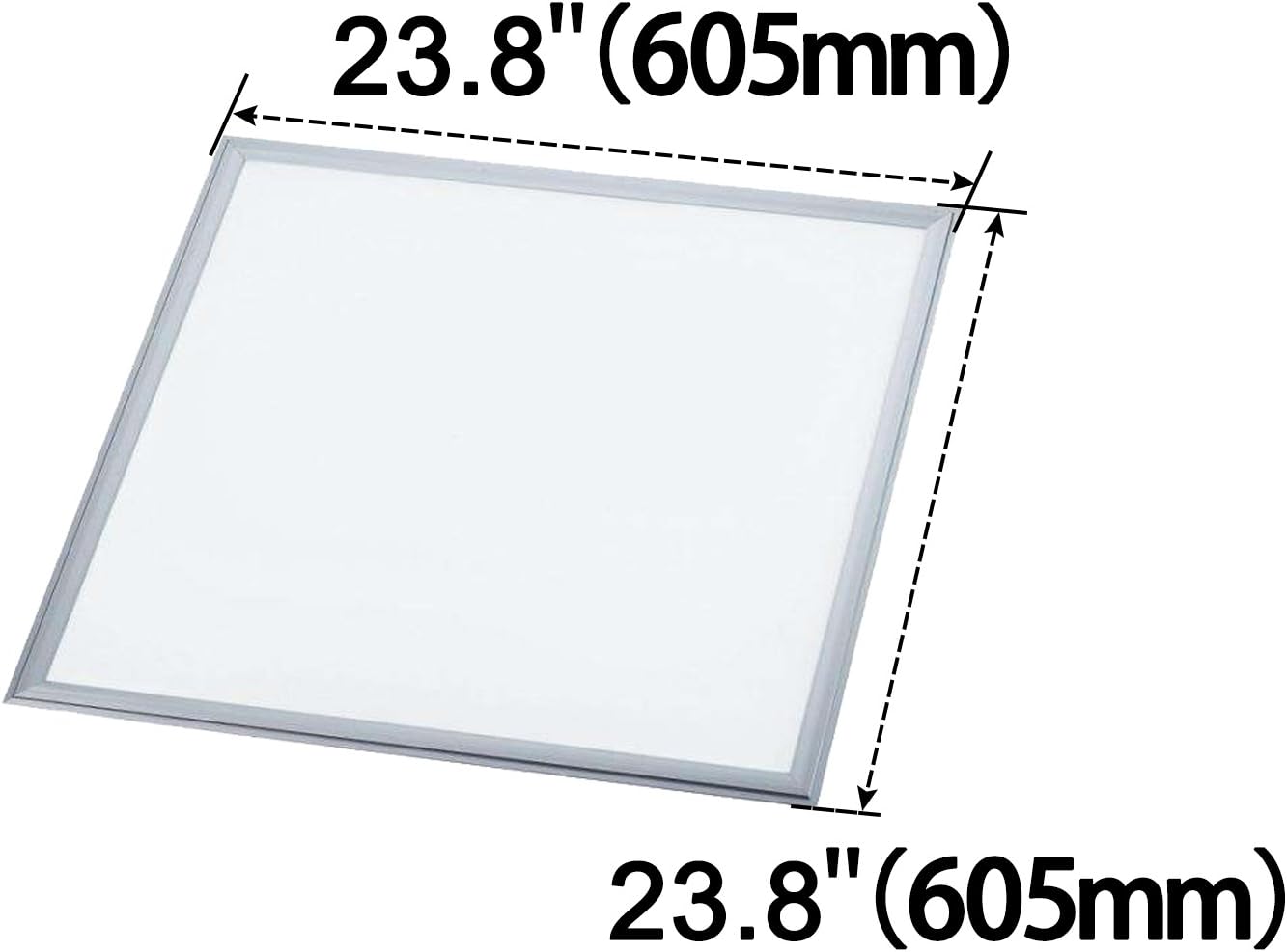 4 Pack,2x2 FT LED Flat Panel Troffer Light, 36W 4000K 4,695 Lm AC100-277V, UL DLC Listed - LEDLIGHTING WHOLESALE