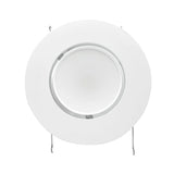 24 Pack-6 Inch Gimbal LED Recessed Downlight-Retrofit Lighting-1200 Lumens-2700K/3000K/3500K/4000K/5000K Selectable