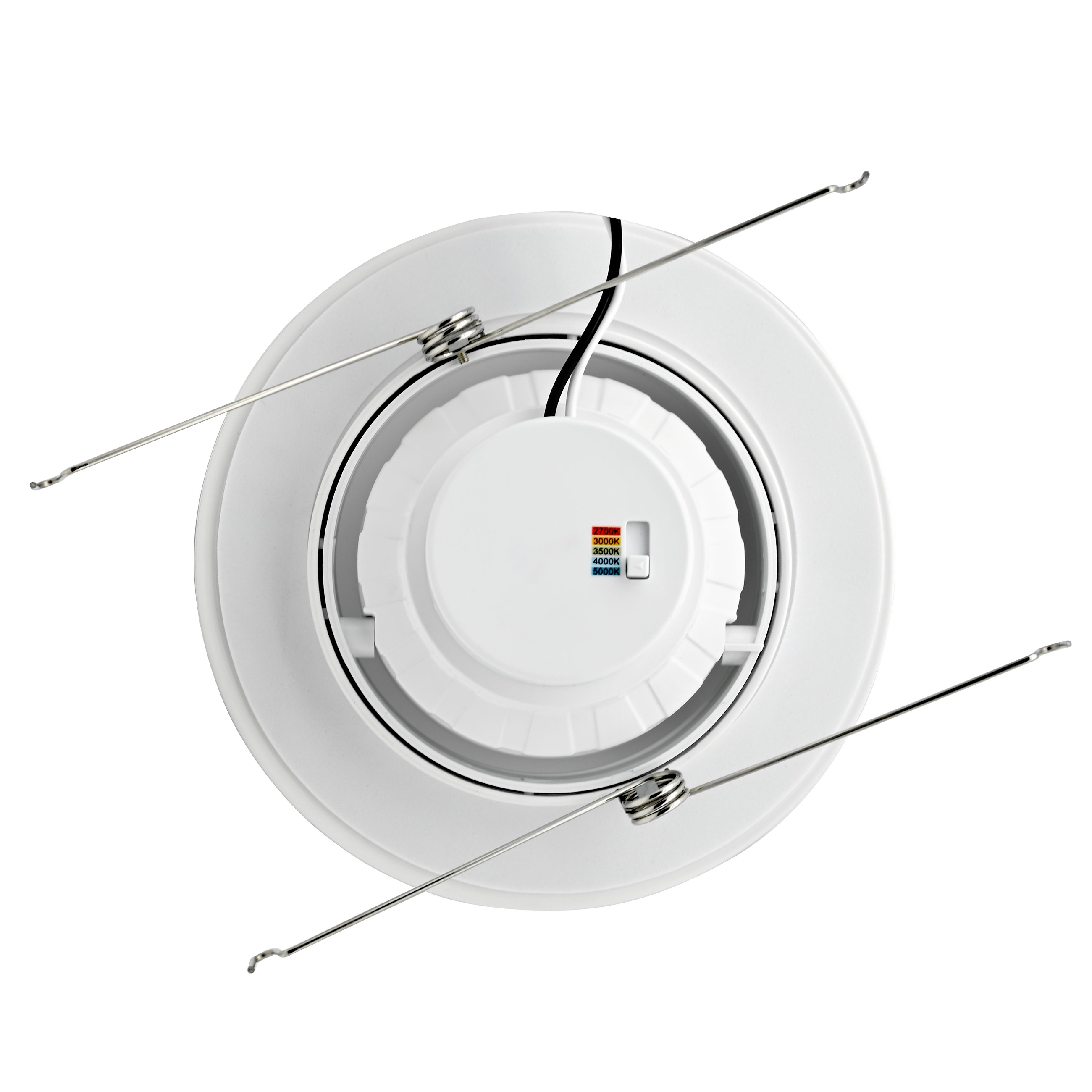 24 Pack-6 Inch Gimbal LED Recessed Downlight-Retrofit Lighting-1200 Lumens-2700K/3000K/3500K/4000K/5000K Selectable