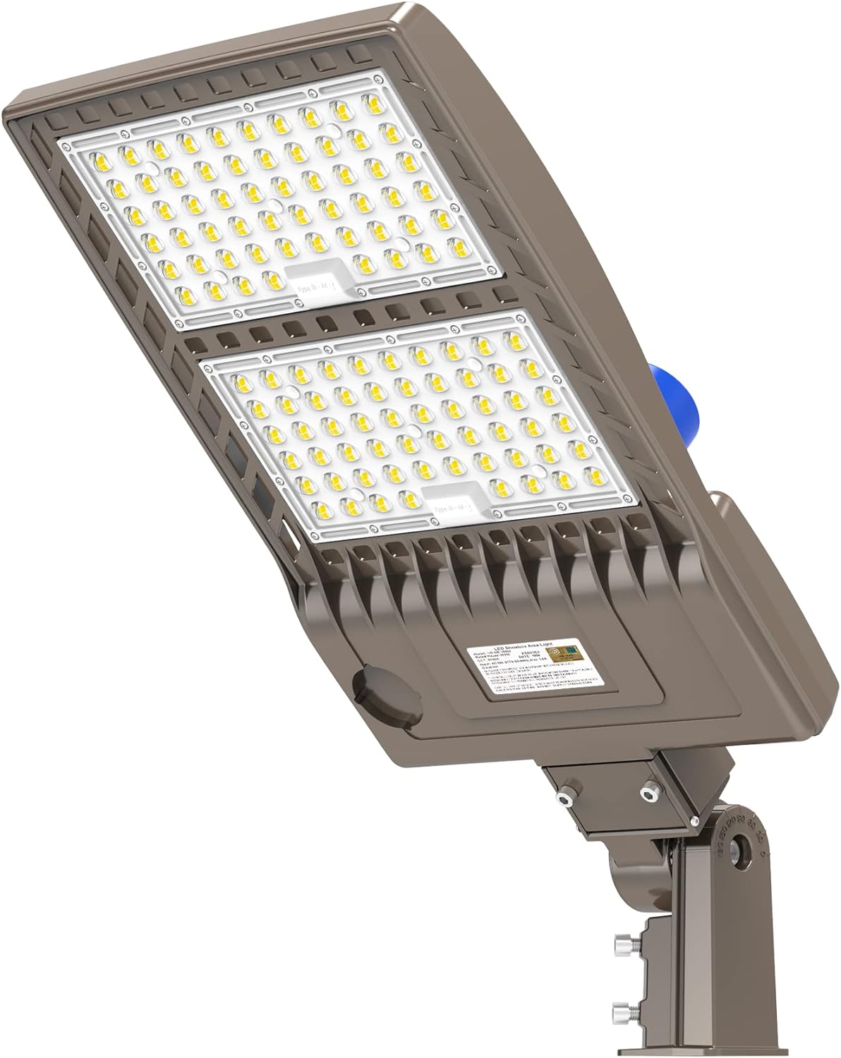 400W LED Parking Lot Light 56,000LM Outdoor Street Area Lighting with Slipfitter Mount,100-277V 5000K, UL DLC Listed - LEDLIGHTING WHOLESALE