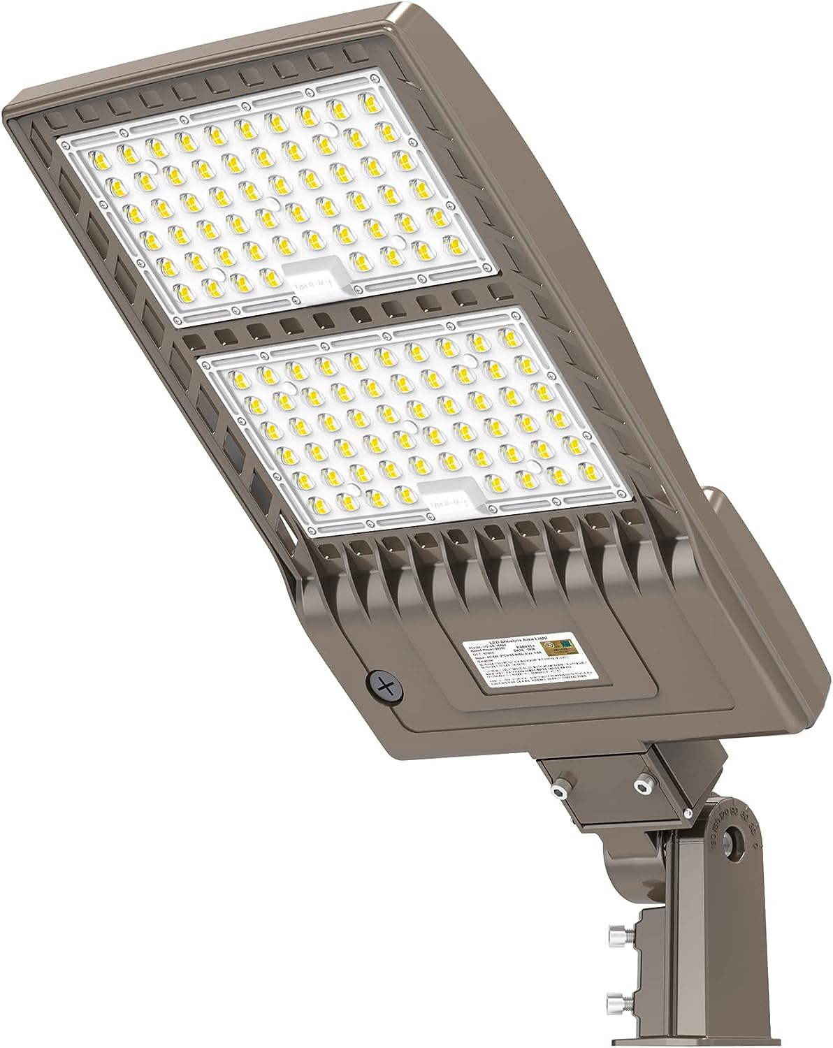 400W LED Parking Lot Light 56,000LM Outdoor Street Area Lighting with Slipfitter Mount,100-277V 5000K, UL DLC Listed - LEDLIGHTING WHOLESALE