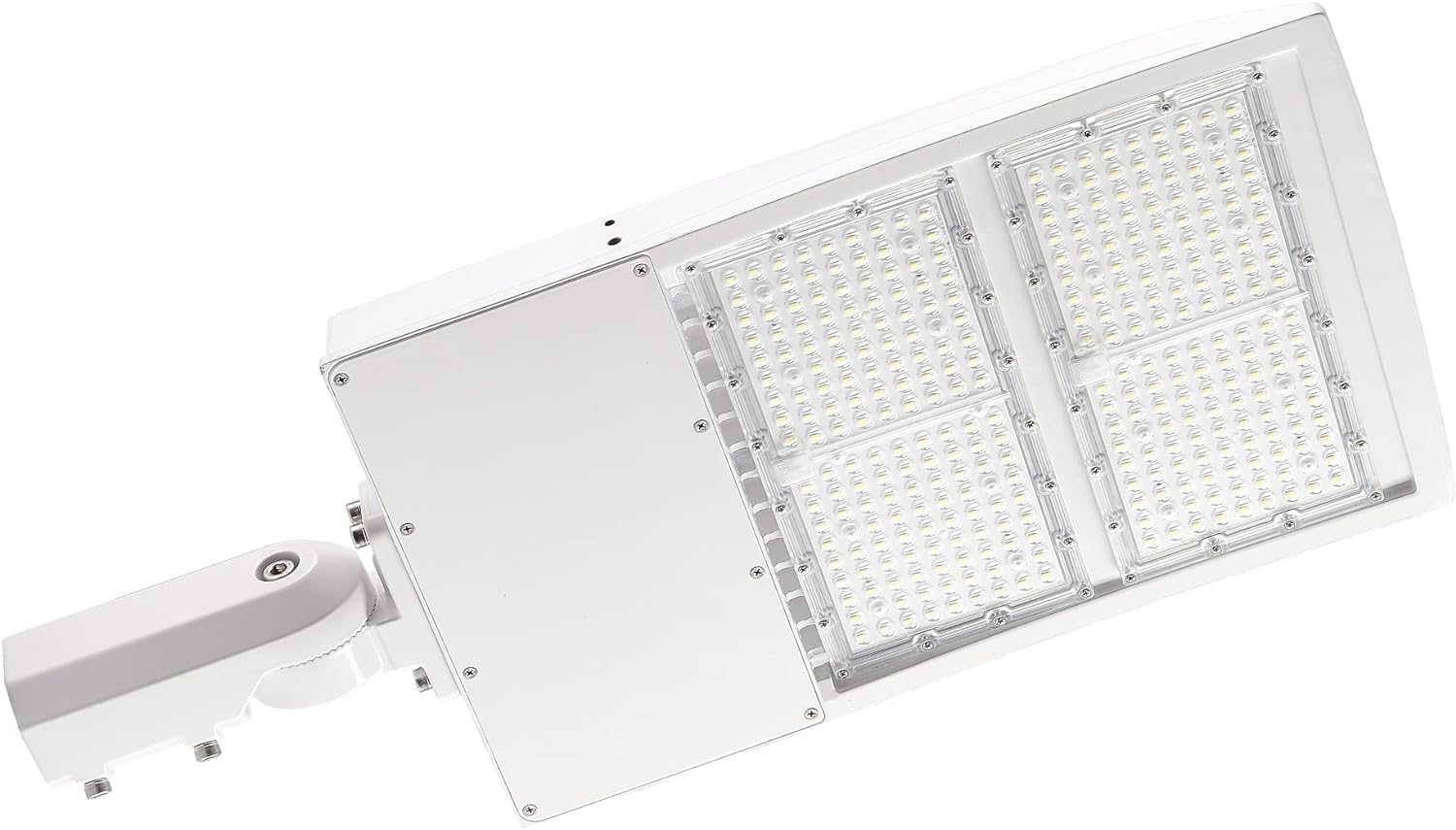 300W White LED Parking Lot Lights, LED Shoebox Pole Light, 40500Lm, 100-277Volt - LEDLIGHTING WHOLESALE