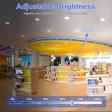 10 Inch Commercial LED Downlight 40W Retrofit Can Lights Adjustable 120-347V 5CCT ETL Listed