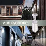 21W LED Vapor Tight Jelly Jar Light, IP65,5000K, Vapor Proof Security Cage Light 120-277V, UL Listed