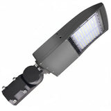 150W LED Shoebox Light-Led Parking Lot Light-21,000 Lumens-CCT 5000K-Brownz Color-Photocell Optional-5 Years Warranty-UL+DLC 5.1