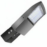150W LED Shoebox Light-Led Parking Lot Light-21,000 Lumens-CCT 5000K-Brownz Color-Photocell Optional-5 Years Warranty-UL+DLC 5.1