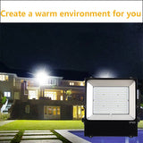 200W LED Flood Light - 28000LM 5000K Outdoor Commercial Floodlight - IP65 Waterproof Security & Area Lighting