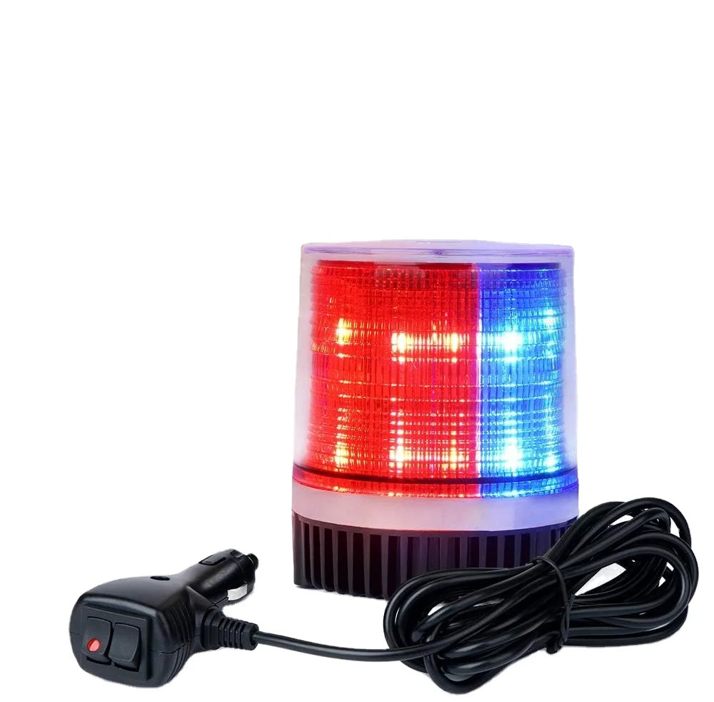 Emergency amber red blue led flashing warning light - LEDLIGHTING WHOLESALE