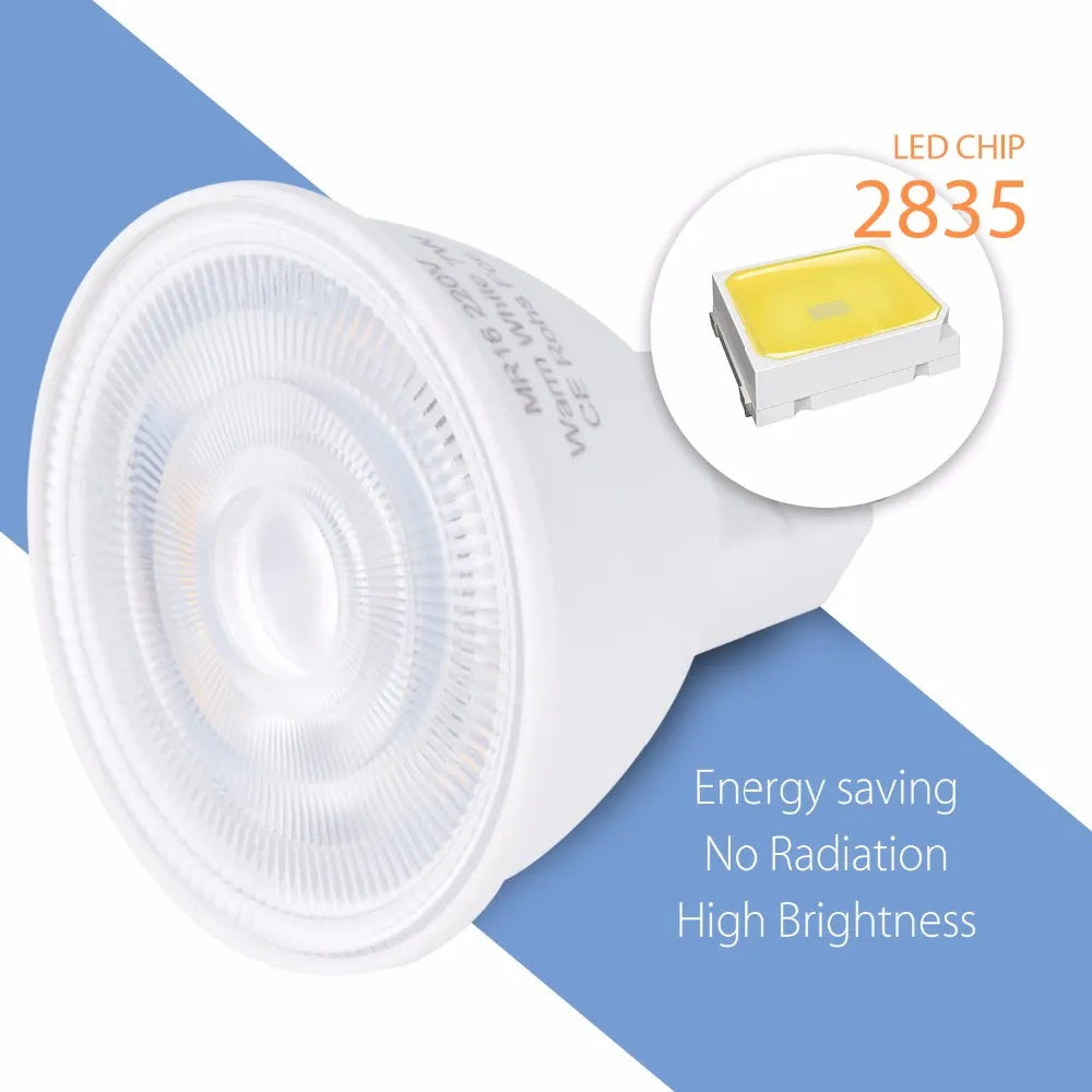 E27 LED Spot Light GU10 LED Bulb 5W E14 LED Lamp 220V Spotlight MR16 7W Lampada GU5.3 Corn Light Bulb gu 10 Ampoule 2835 Lamp - LEDLIGHTING WHOLESALE