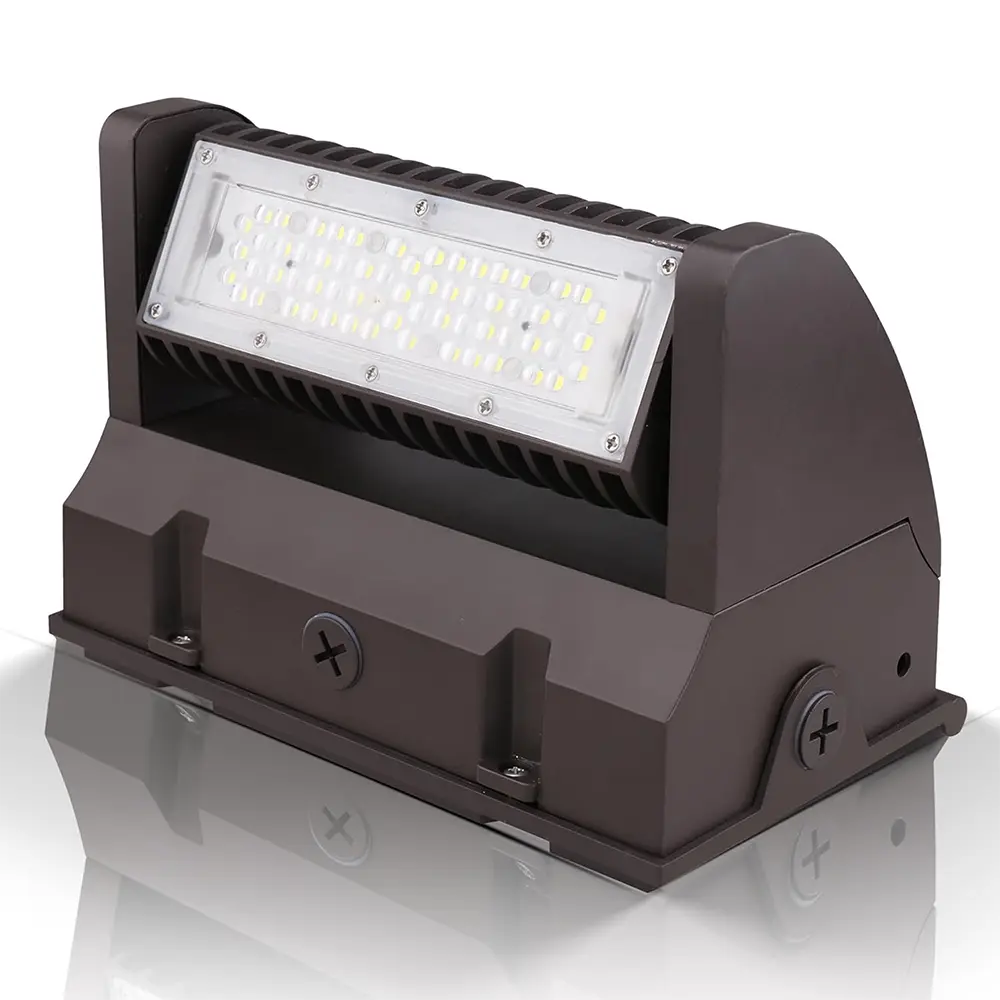 40W Rotatable LED Wall Pack Light-5200 Lumens-120W Metal Halide Equivalent-5000K