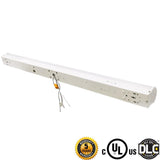 4 Pack-4ft Linkable LED Linear Strip Light-40W 5200LM- DLC UL Certified 5 Years Waranty - LEDLIGHTING WHOLESALE