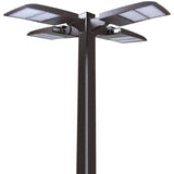 4 inch 25 Foot Steel Square Light Pole | 11 Gauge - LEDLIGHTING WHOLESALE
