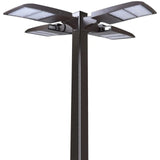 10 Poles Package-4 inch 20 Foot Steel Square Light Pole | 11 Gauge