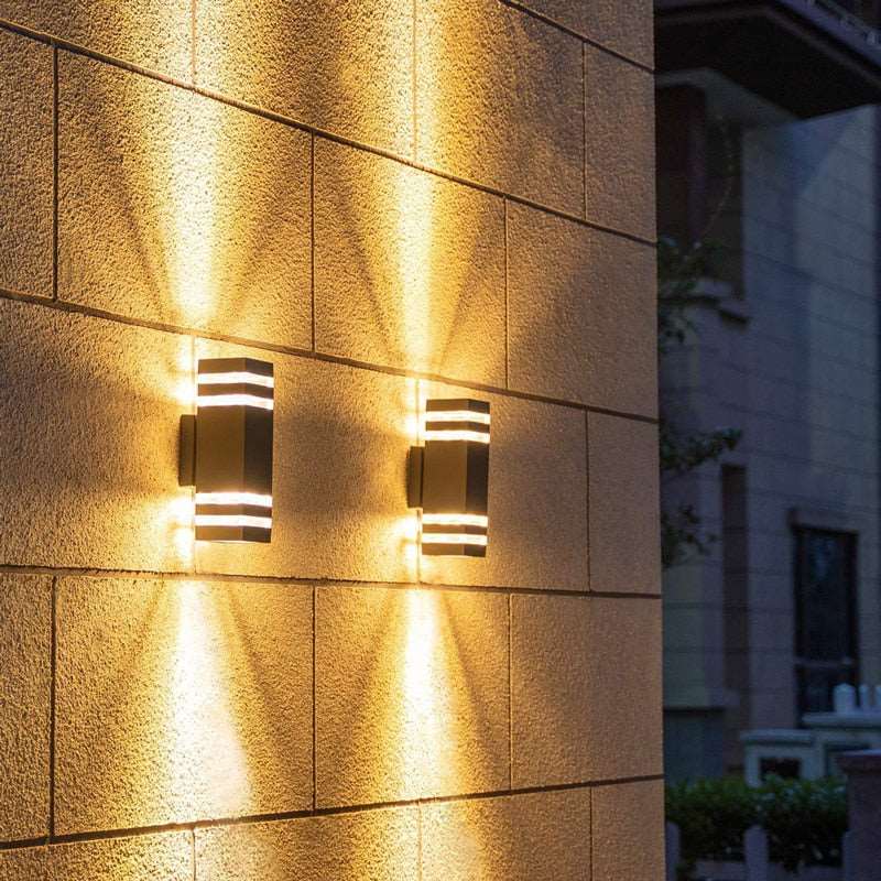 GU10 E27 LED Wall Lamp Outdoor Waterproof IP65 Up and Down Wall Sconce Light