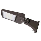 300W LED Parking Lot Shoebox Light-42,000 Lumens-5700K-With Bracket Mount-5 Years Warranty
